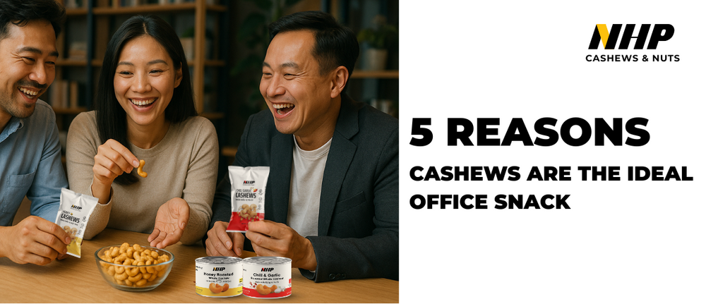5 Reasons Cashews Are the Ideal Office Snack