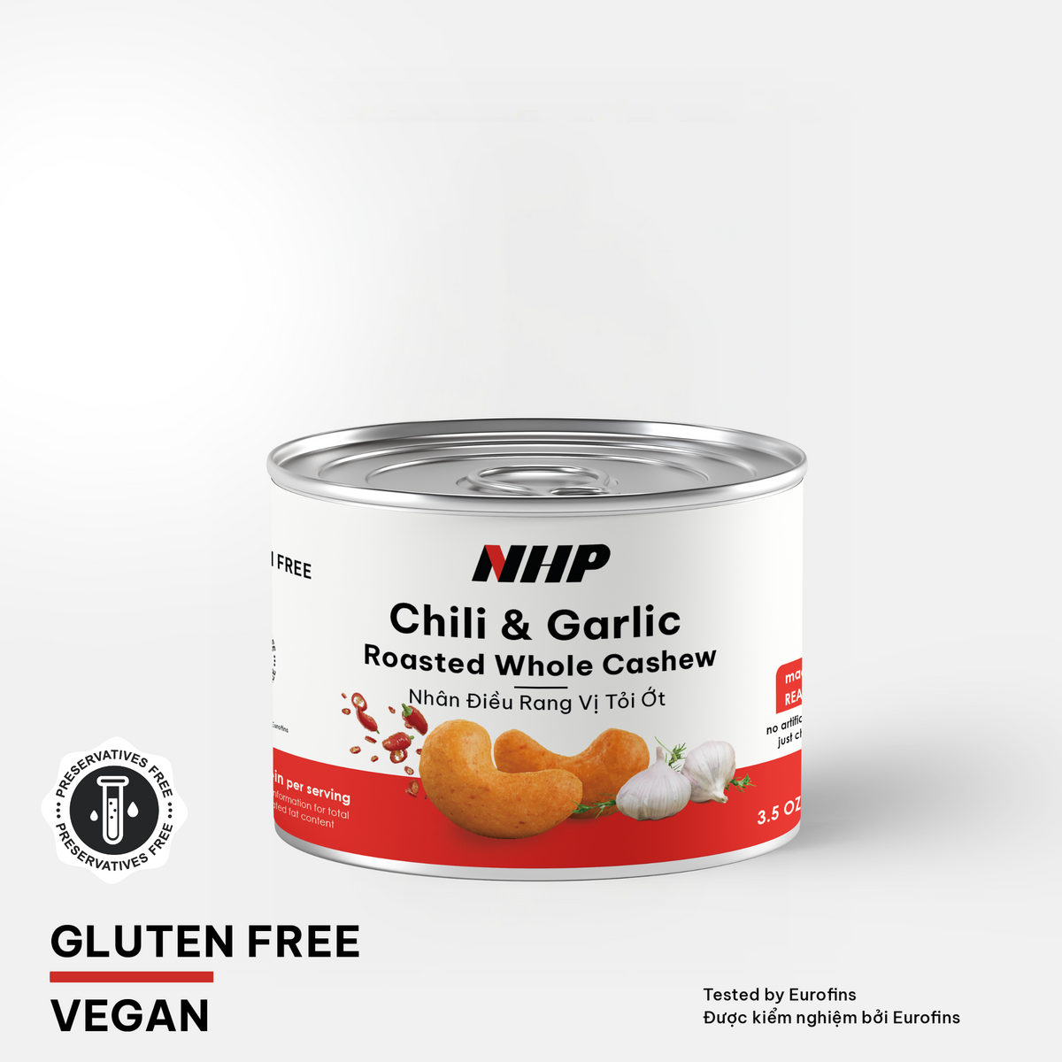 Hạt điều rang tỏi ớt NHP