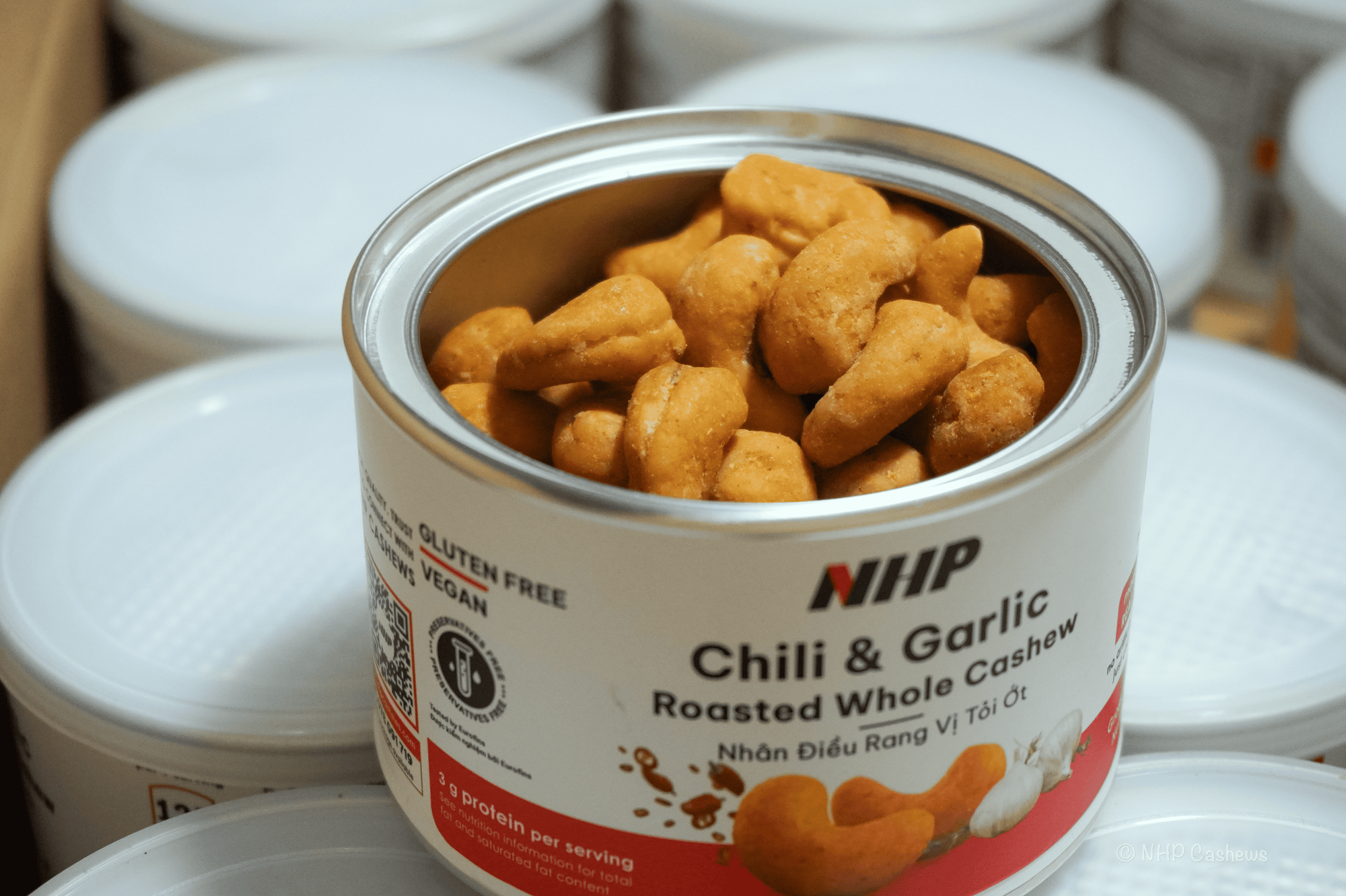Garlic Chili Roasted Cashews 170G