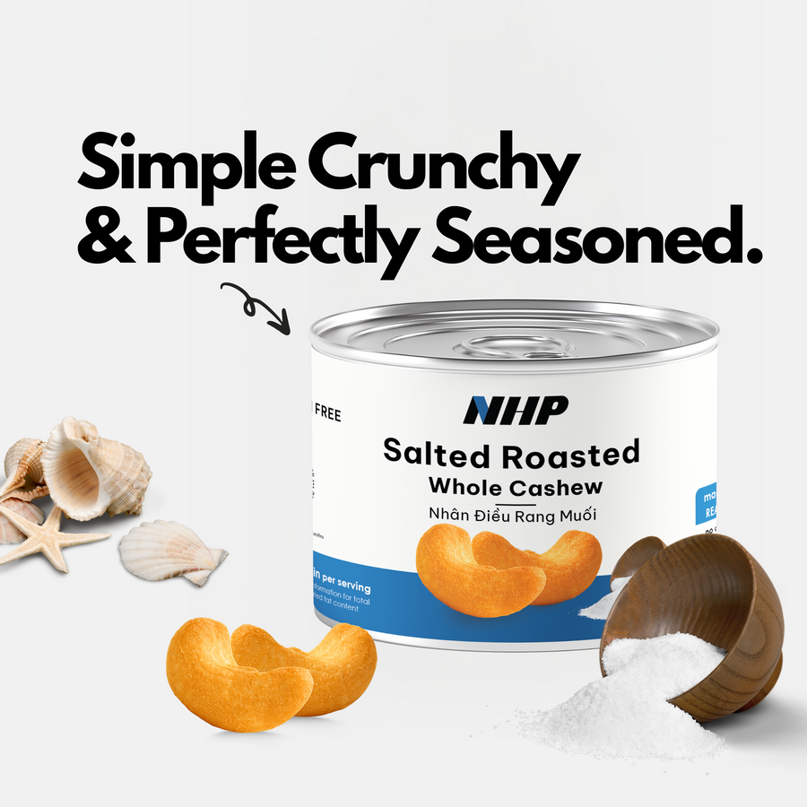 Hạt điều rang muối NHP thuần chay